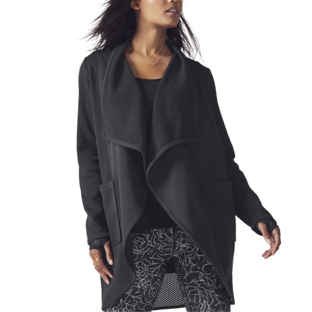 Fabletics Black Eugenia Coat